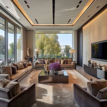 Living room: The Convergence of Comfort in Interior Artistry