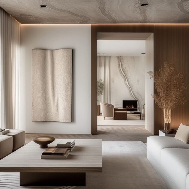 Living Rooma: The Intersection of Minimalism and Opulence