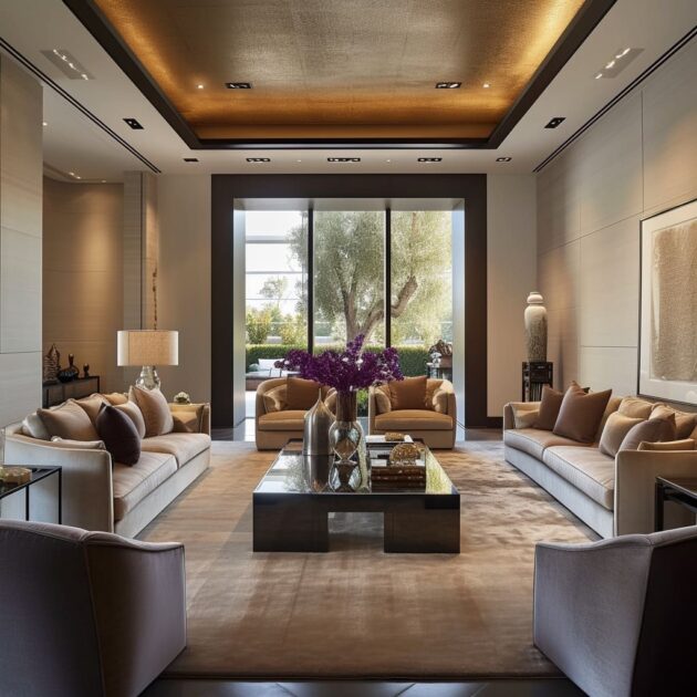 Living room: The Convergence of Comfort in Interior Artistry