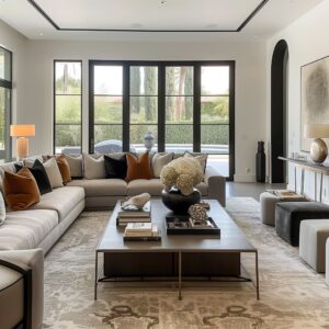 Designing Duality: Strength and Softness in Living Rooms