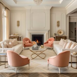 Classic Elegance: Timeless Living Room Interiors with Grace