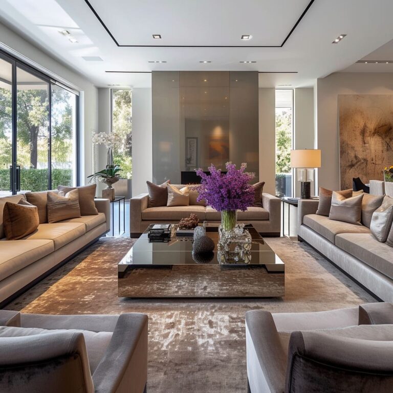 Living room: The Convergence of Comfort in Interior Artistry