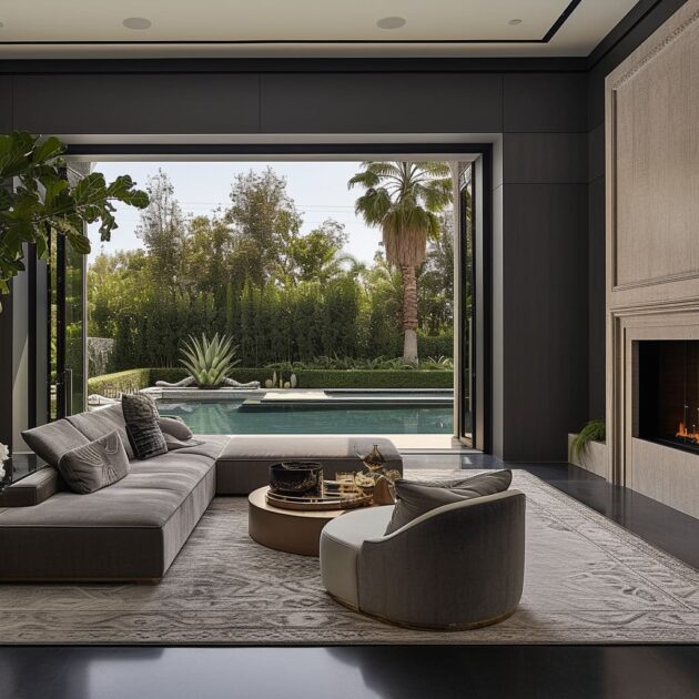 Modern Luxury: Gray Tones in Minimalist Interior Elegance