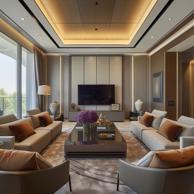 Living room: The Convergence of Comfort in Interior Artistry