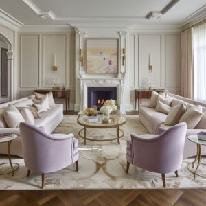 Classic Elegance: Timeless Living Room Interiors with Grace