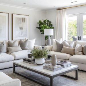 A Guide to Refined Modern Luxe Living Room Interior Design