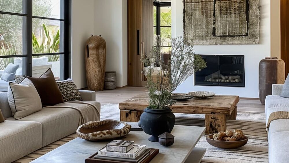Contemporary Rustic Interior Design: Your Ultimate Living Room Inspiration & Tips