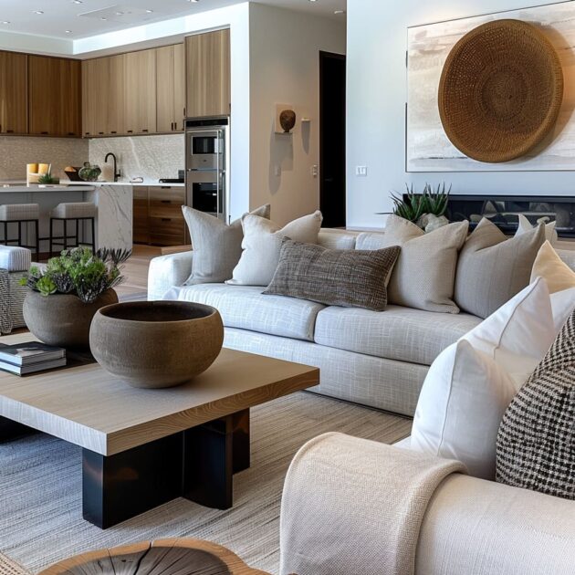 Contemporary Rustic Living Room Design Inspiration & Tips