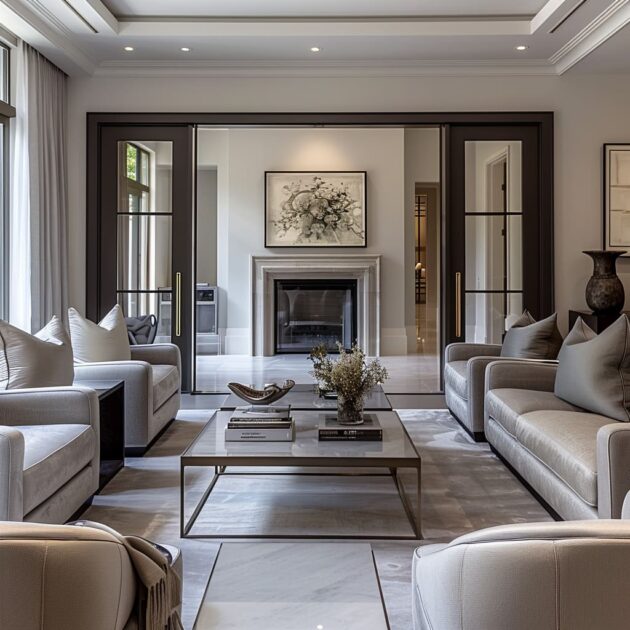 Crafting Cohesive Narratives in Home Decor in Luxury Transitional Style