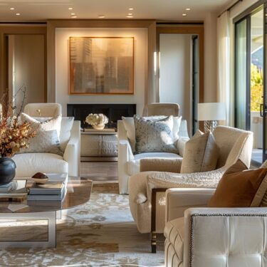 Contemporary Living Room Interiors with a Timeless Touch