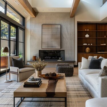 Contemporary Rustic Living Room Design Inspiration & Tips