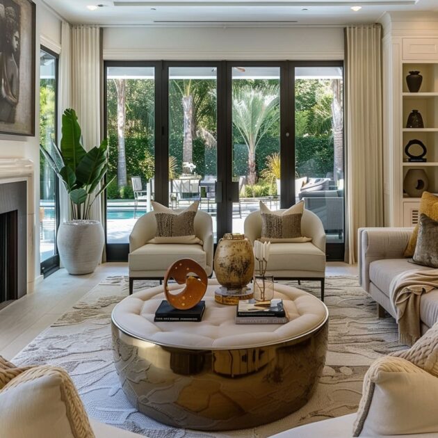Contemporary Living Room Interiors with a Timeless Touch