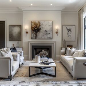 The Quiet Luxury of Transitional Living Room Interior Design