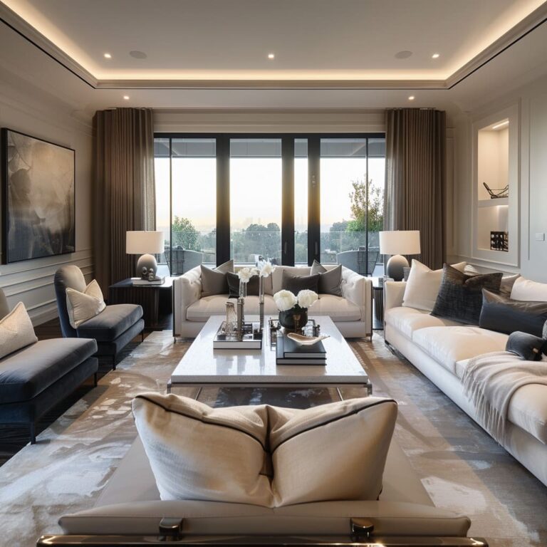 The Subtle Art of Upscale Living room Interior Design | FH