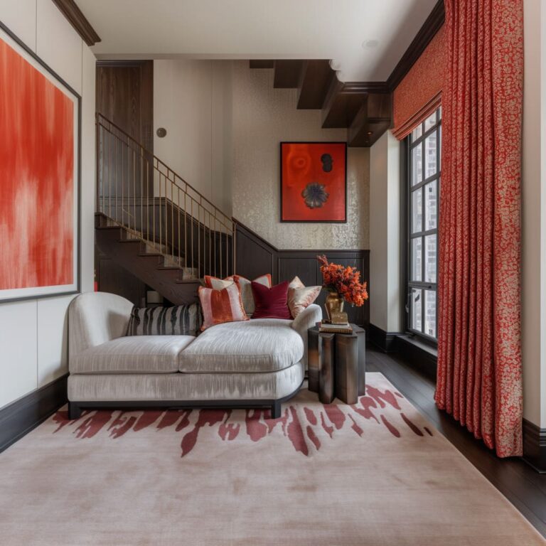 Architecture and Interior Design in 2-story House