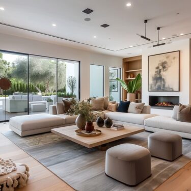 Modern Living Room: Aesthetics and Function in Home Design