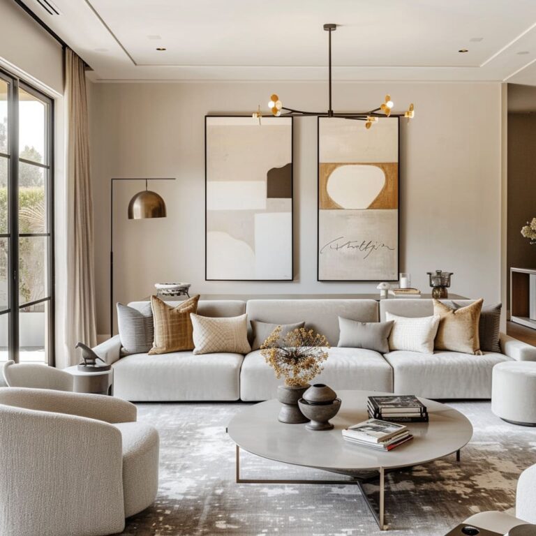 Modern Living Room: Aesthetics and Function in Home Design
