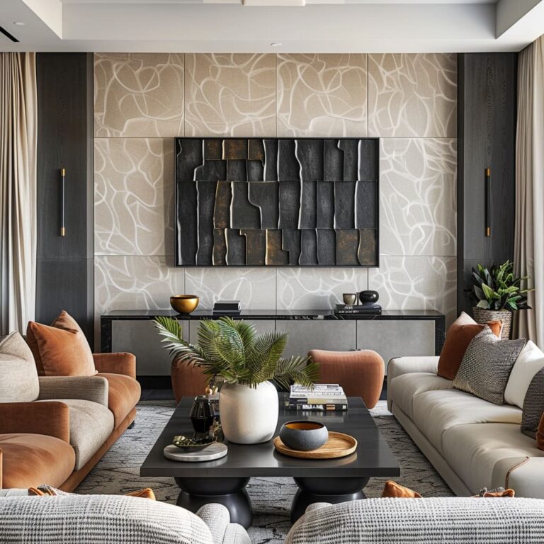 Architecture and Interior Design in 2-story House