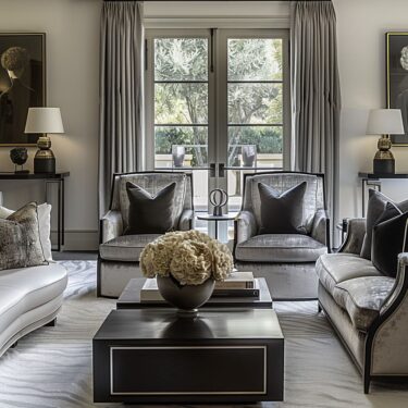 Crafting Cohesive Narratives in Home Decor in Luxury Transitional Style