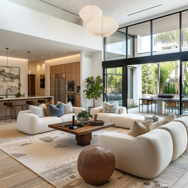 Harmonizing Space and Style: Modern Living Room Design | FH