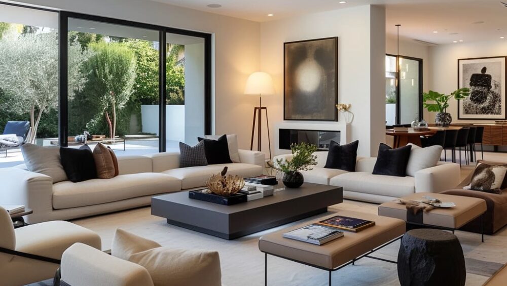 Contemporary Living Room: Aesthetics and Function in Home Design