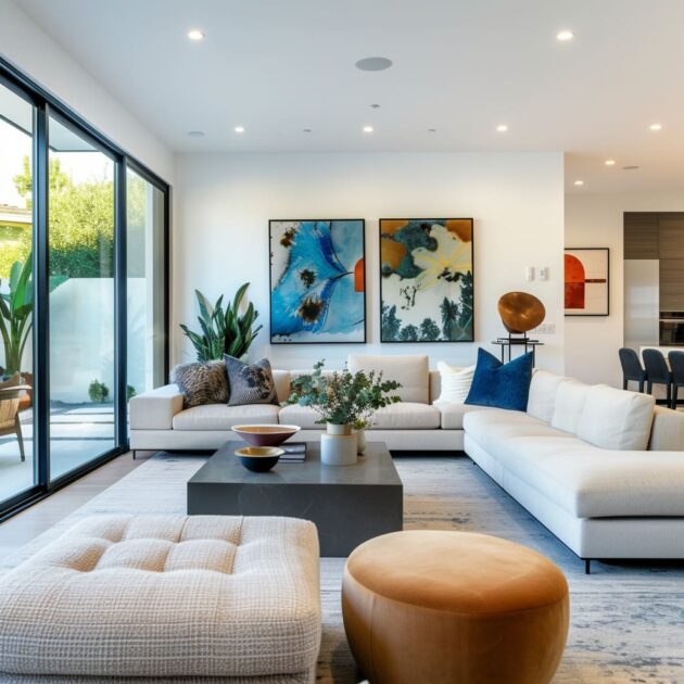 Modern Living Room: Aesthetics and Function in Home Design