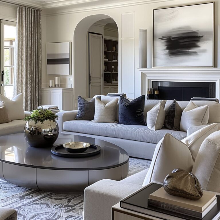 Crafting Cohesive Narratives in Home Decor in Luxury Transitional Style