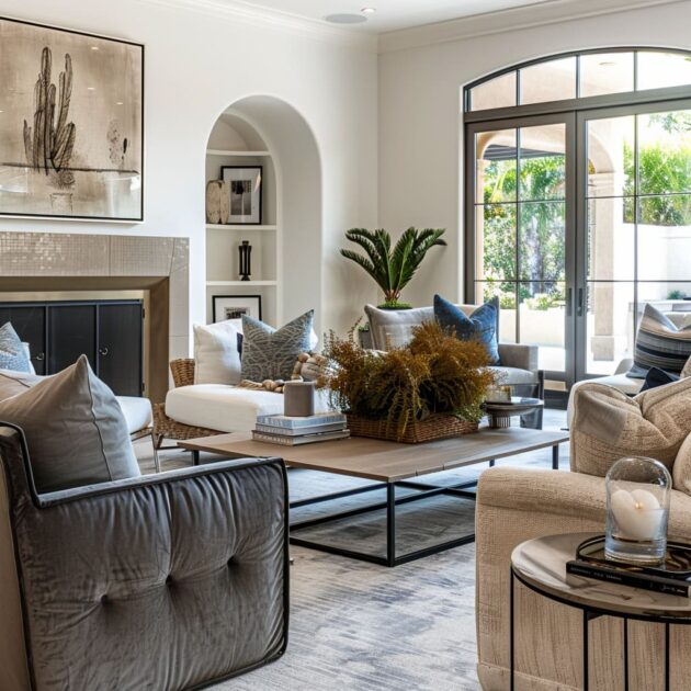 Ergonomics, Ambiance, and Continuity in Living Room Interior