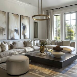 The Quiet Luxury of Transitional Living Room Interior Design