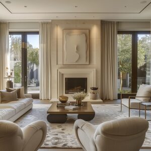 Contemporary Living Room Interiors with a Timeless Touch