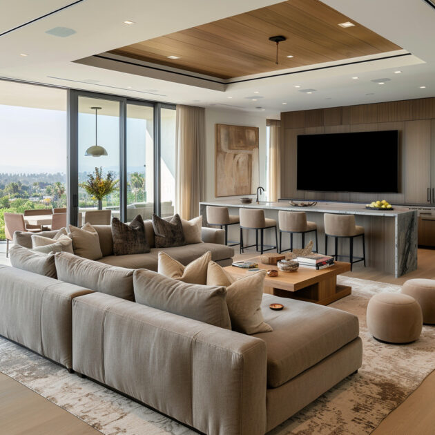 Designing Spaces for Contemporary Living in a Villa House
