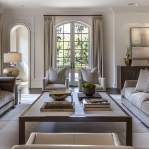 Crafting Cohesive Narratives in Home Decor in Luxury Transitional Style