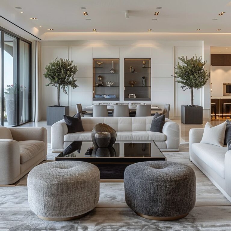 Contemporary Luxury: A Tour of Modern Living Room Designs
