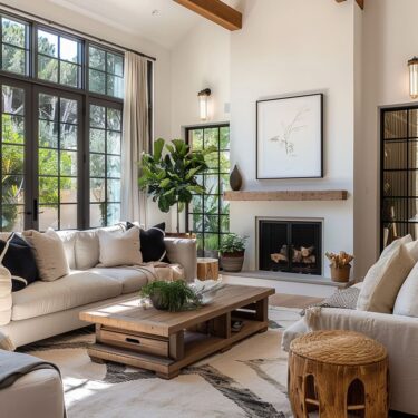 Timeless Living Room: A Modern Take on Classic Comfort