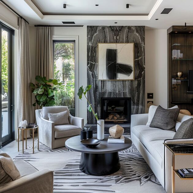 Modern Living room: Core Elements of Modern Interior Design