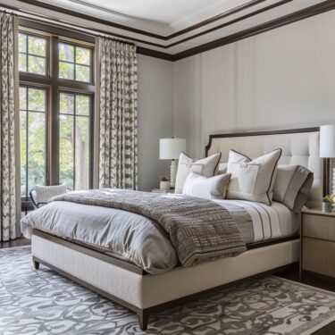 The Transitional Style Master Bedroom: Detailed Design Guide