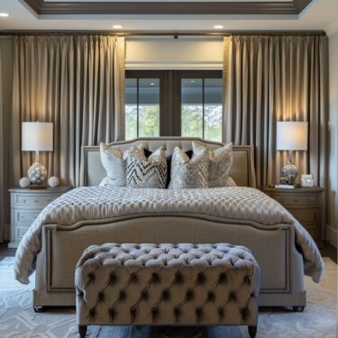 The Transitional Style Master Bedroom: Detailed Design Guide