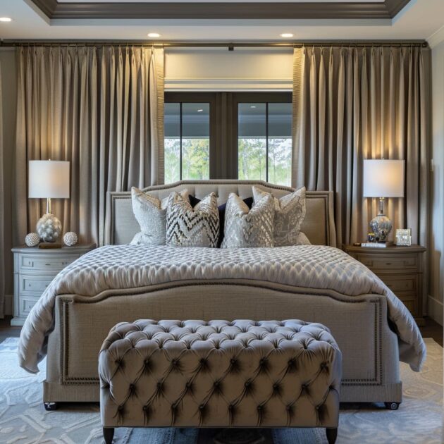 The Transitional Style Master Bedroom: Detailed Design Guide