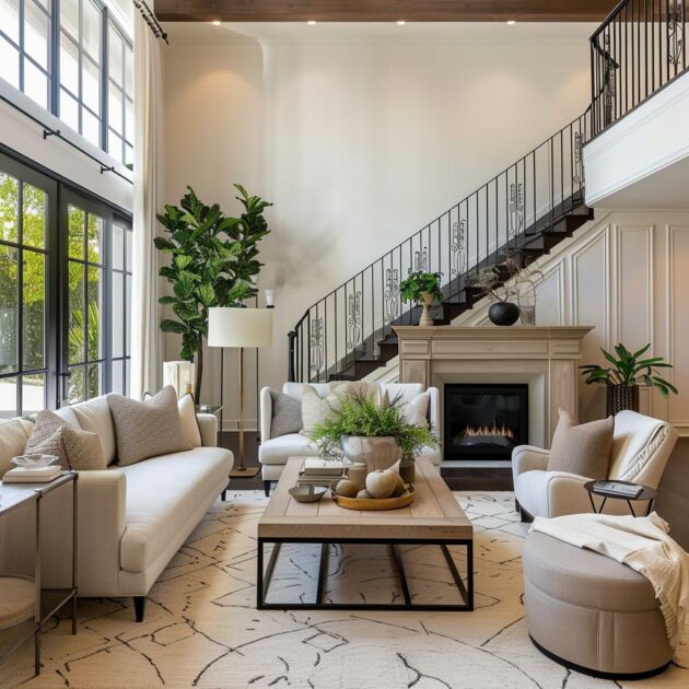 Timeless Living Room: A Modern Take on Classic Comfort