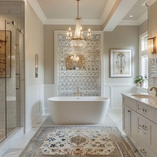 Image result for Contemporary American Bathroom Design: Trends and Features