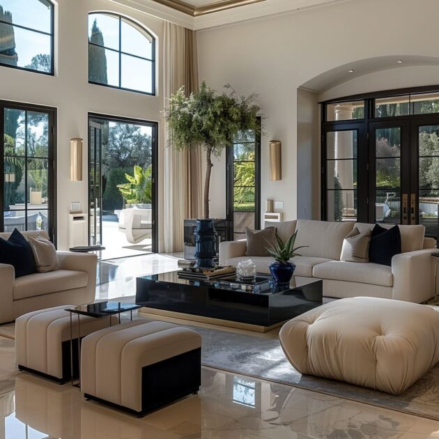 Contemporary Luxury: A Tour of Modern Living Room Designs