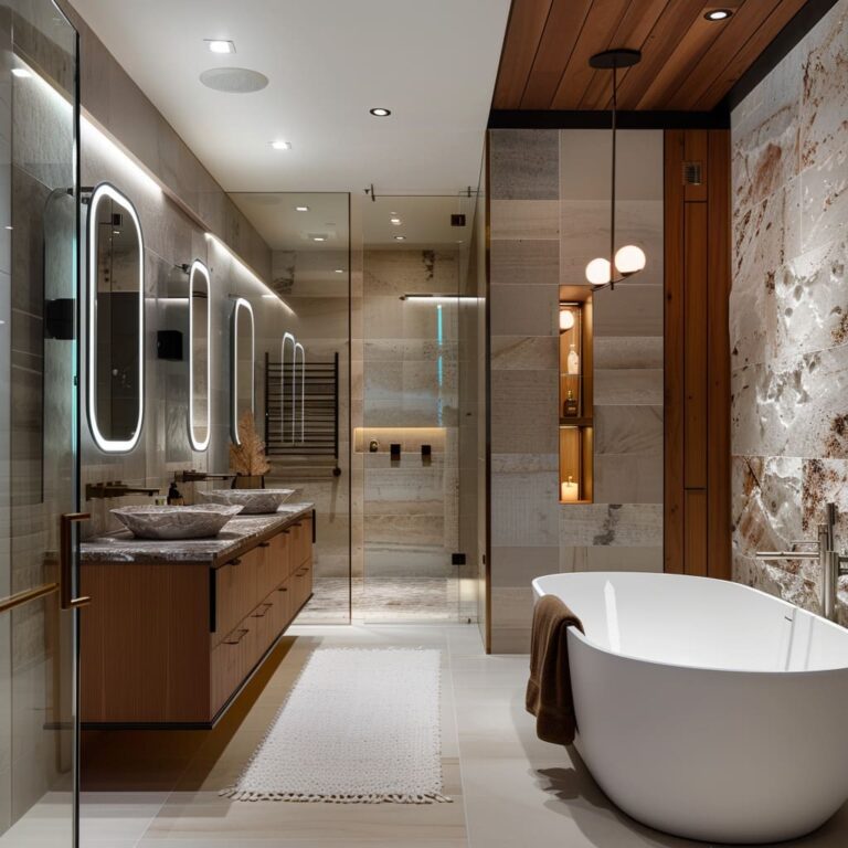 Contemporary American Bathroom Design: Trends and Features