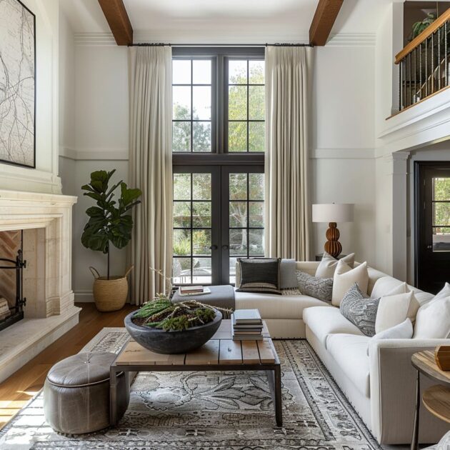 Timeless Living Room: A Modern Take on Classic Comfort