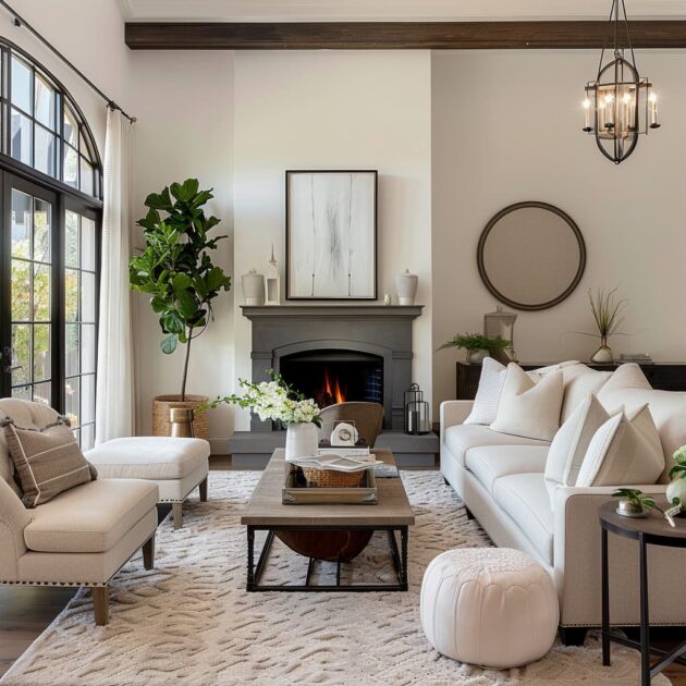 Timeless Living Room: A Modern Take on Classic Comfort