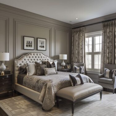 The Transitional Style Master Bedroom: Detailed Design Guide