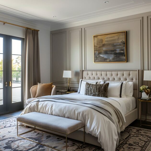 The Transitional Style Master Bedroom: Detailed Design Guide