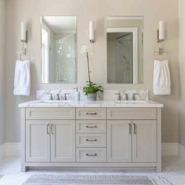 How To Make Transitional Style Bathroom Interior Design