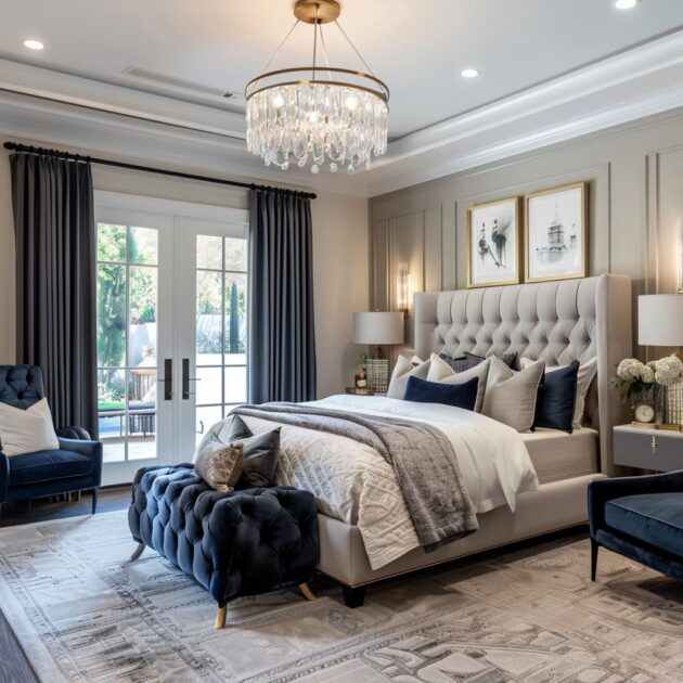 The Transitional Style Master Bedroom: Detailed Design Guide