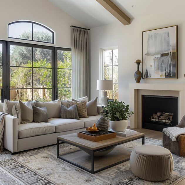 Timeless Living Room: A Modern Take on Classic Comfort