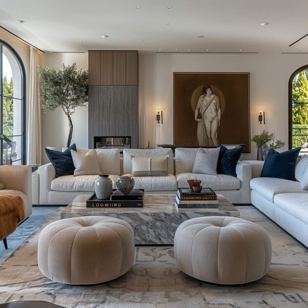 Contemporary Luxury: A Tour of Modern Living Room Designs
